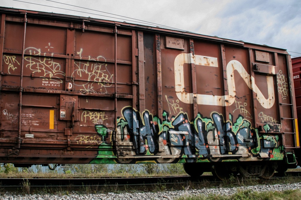 Pierre Quinn Freight Train Graffiti Photography Honke