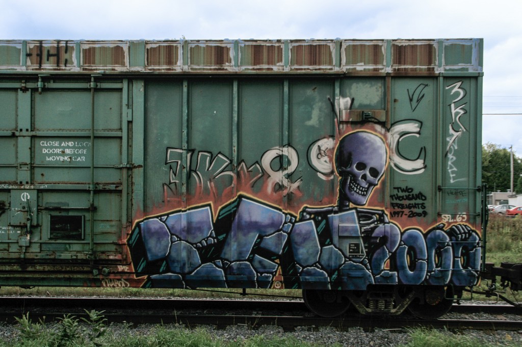 26. Ich - 2000th freight Pierre Quinn Freight Train Graffiti Photography