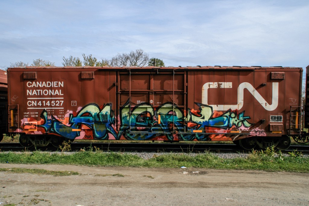 27. Avert Pierre Quinn Freight Train Graffiti Photography