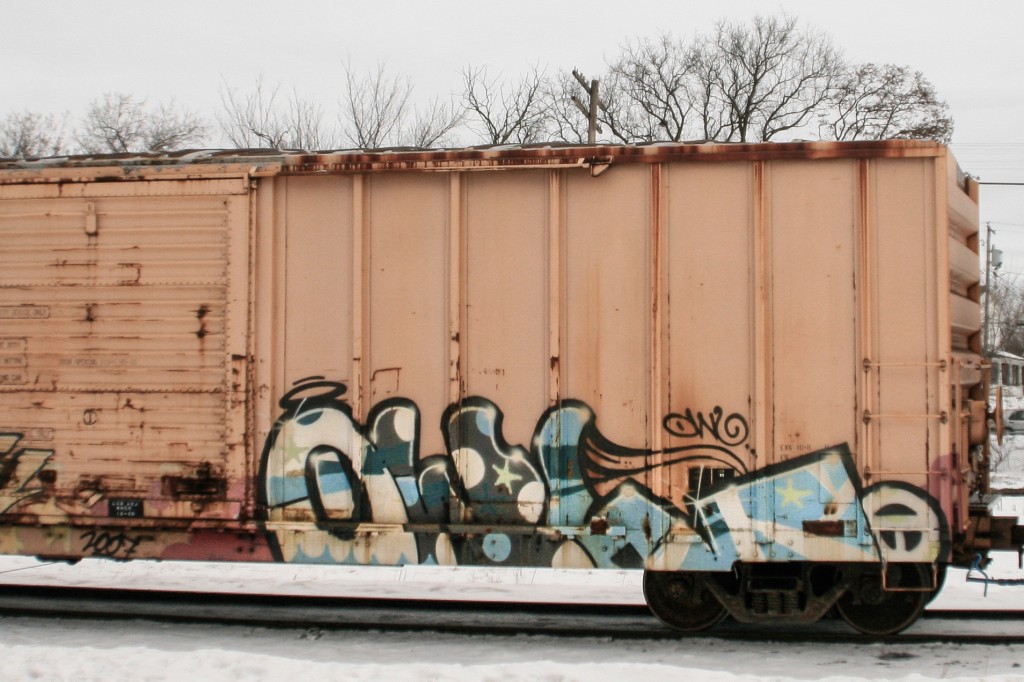 7. Owl Pierre Quinn Freight Train Graffiti Photography